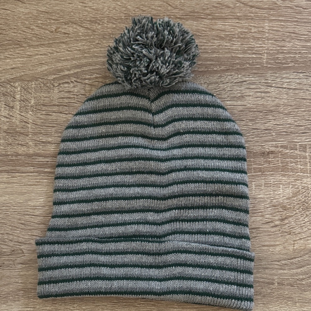 Striped Beanie Hat